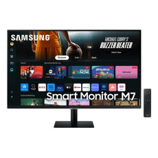 BAZAR - SAMSUNG MT LED LCD 32" Smart Monitor M7 (M70D) Černá, UHD, HDR 10,WIFI, Bluetooth 4.2, USB-C - Poškozený obal BAZAR - SAMSUNG MT LED LCD 32" Smart Monitor M7 (M70D) Černá, UHD, HDR 10,WIFI, Bluetooth 4.2, USB-C - Poškozený obal