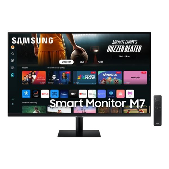 BAZAR - SAMSUNG MT LED LCD 32" Smart Monitor M7 (M70D) Černá, UHD, HDR 10,WIFI, Bluetooth 4.2, USB-C - Poškozený obal