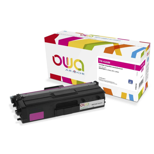 OWA Armor toner pre BROTHER HL-L 8360, 6.500 strán., com. s TN426M červená/magenta