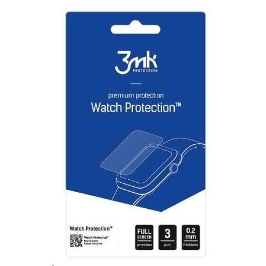 3mk hybridní sklo Watch Protection FlexibleGlass pro Motorola Moto Watch 100 (3ks)