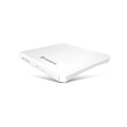 Externá DVD napaľovačka TRANSCEND slim, USB 2.0, biela (+CyberLink Media Suite 10)