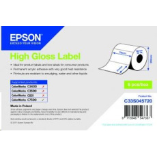 Rolka štítkov Epson, normálny papier, 76x51 mm Rolka štítkov Epson, normálny papier, 76x51 mm