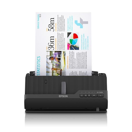 EPSON skener ES-C320W, A4, 600x600dpi, USB, Wi-Fi (direct)