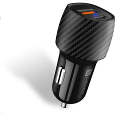 CONNECT IT InCarz PD+QUICK CHARGE 3.0 nabíjačka do auta, 1x USB-A + 1x USB-C, 3 A, uhlíková CONNECT IT InCarz PD+QUICK CHARGE 3.0 nabíjačka do auta, 1x USB-A + 1x USB-C, 3 A, uhlíková