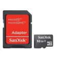 Karta SanDisk MicroSDHC 32 GB (Class 4) + adaptér