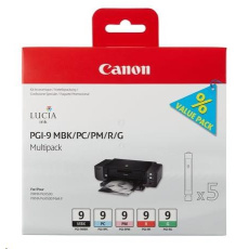 Canon BJ Cartridge PGI-9 MBK/PC/PM/R/G Multi Pack Canon BJ Cartridge PGI-9 MBK/PC/PM/R/G Multi Pack