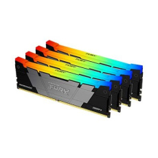 KINGSTON DIMM DDR4 32GB (Kit of 4) 3600MT/s CL16 FURY Renegade RGB KINGSTON DIMM DDR4 32GB (Kit of 4) 3600MT/s CL16 FURY Renegade RGB