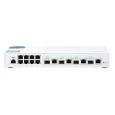 QNAP switch QSW-M408-4C (8xGbE,4x10GbE/SFP+combo)