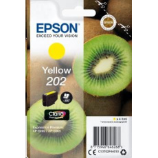 Atramentová tyčinka EPSON Singlepack "Kiwi" Yellow 202 Claria Premium Ink 4,1 ml Atramentová tyčinka EPSON Singlepack "Kiwi" Yellow 202 Claria Premium Ink 4,1 ml