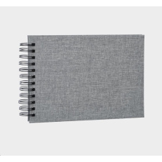 Focus Base Line Canvas Wire-O 23x17 Grey w. black sheets Focus Base Line Canvas Wire-O 23x17 Grey w. black sheets