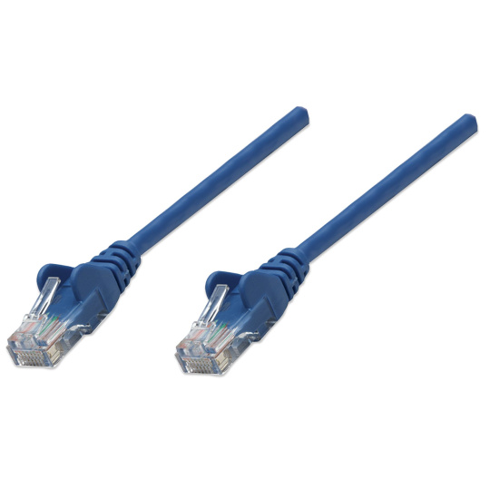 Intellinet Patch kábel Cat6 UTP 5m modrý, cca