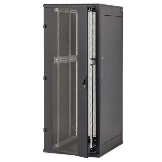 19" racková skriňa TRITON 42U/800x800, demontovateľná, čierna