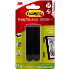 3M COMMAND nalepovací systém rámečků na zeď L-7.2kg, černá 3M COMMAND nalepovací systém rámečků na zeď L-7.2kg, černá