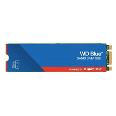 WD BLUE SSD 3D NAND WDS100T3B0B 1TB SA510 Powered by SanDisk, M.2 SATA, (R:560, W:520MB/s)