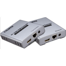 Kaskádový extender PremiumCord 4K HDMI na 120 m cez Cat5/6, bez oneskorenia Kaskádový extender PremiumCord 4K HDMI na 120 m cez Cat5/6, bez oneskorenia