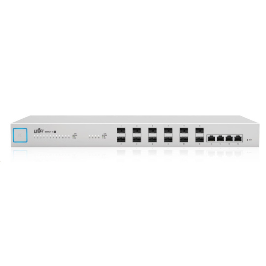 UBNT UniFi Switch US-16-XG [320Gbps, 4x10G Ethernet + 12xSFP+, L2/L3, redundantné napájanie]