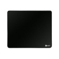 C-TECH Podložka pod myš MP-01, čierna, 320x270x4mm, obšité okraje