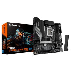 GIGABYTE MB Sc LGA1700 B760M GAMING X WIFI6E GEN5, Intel B760, 4xDDR5, 1xDP, 1xHDMI, WiFi, mATX GIGABYTE MB Sc LGA1700 B760M GAMING X WIFI6E GEN5, Intel B760, 4xDDR5, 1xDP, 1xHDMI, WiFi, mATX