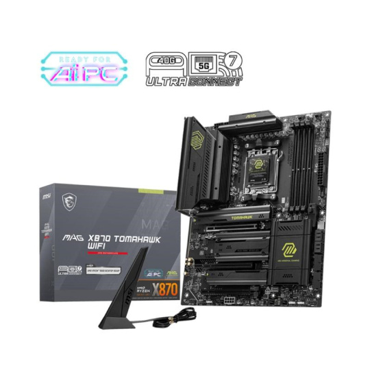 BAZAR - MSI MB Sc AM5 MAG X870 TOMAHAWK WIFI, AMD X870, 4xDDR5, 1xHDMI, 2xThunderbolt, WI-FI - Poškozený obal (Komplet)