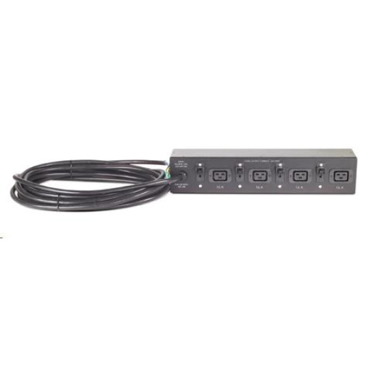 APC Rack PDU, Basic, Extender, 2U, 32A, 230V, (4)C19, Hard Wire 3-wire 8.53m