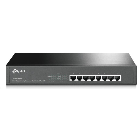 TP-Link switch TL-SG1008 (8xGbE, fanless)