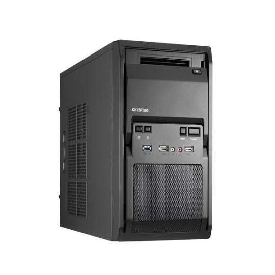 CHIEFTEC Libra Series/Minitower, 350W, LT-01B-350S8, čierna, USB 3.