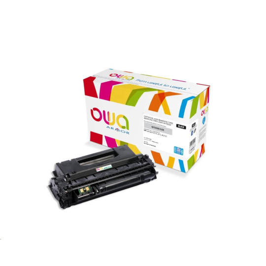 OWA Armor toner pre HP Laserjet P2014, 2015, M2727, 10000 strán, Q7553X JUMBO, čierna/čierna