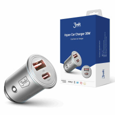 3mk nabíječka do auta - Hyper Car Charger 30W 3mk nabíječka do auta - Hyper Car Charger 30W