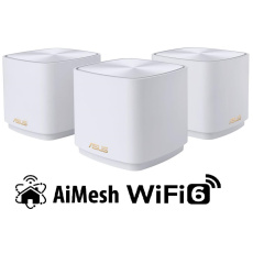ASUS ZenWiFi XD5 3-pack Wireless AX3000 Dual-band Mesh WiFi 6 System, white ASUS ZenWiFi XD5 3-pack Wireless AX3000 Dual-band Mesh WiFi 6 System, white