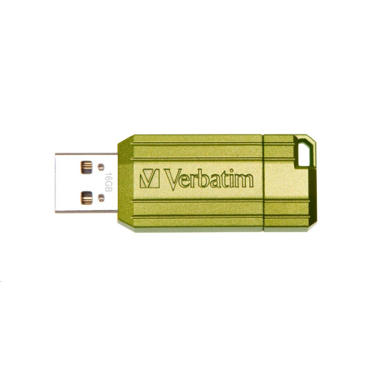 VERBATIM Flash disk 16 GB Store 'n' Go PinStripe, eukalyptovo zelený