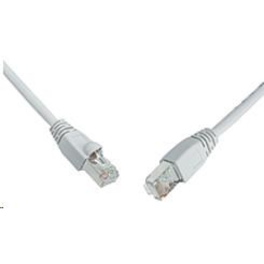 Solarix Patch kábel CAT6 SFTP PVC 5m sivý odolný proti zachyteniu C6-315GY-5MB