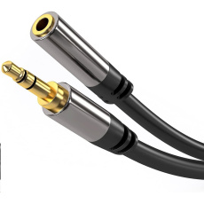Predlžovací kábel PREMIUMCORD, Jack 3.5 mm - Jack 3.5mm M/F 3m Predlžovací kábel PREMIUMCORD, Jack 3.5 mm - Jack 3.5mm M/F 3m