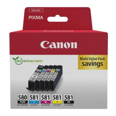 Canon CARTRIDGE PGI-580/CLI-581 BK/CMYK MULTI SEC Canon CARTRIDGE PGI-580/CLI-581 BK/CMYK MULTI SEC