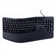 Hama ergonomická klávesnica EKC-400, odnímateľná podložka pod zápästie