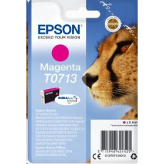 Atramentová tyčinka EPSON Singlepack Magenta T0713 DURABrite Ultra Ink (5,5 ml) Atramentová tyčinka EPSON Singlepack Magenta T0713 DURABrite Ultra Ink (5,5 ml)