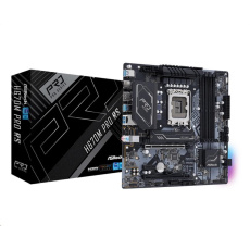 ASRock MB Sc LGA1700 H670M PRO RS, Intel H670, 4xDDR4, 1xDP, 1xHDMI, mATX