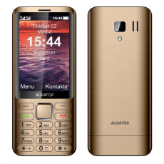 Aligator D950 Dual SIM, zlatá Aligator D950 Dual SIM, zlatá