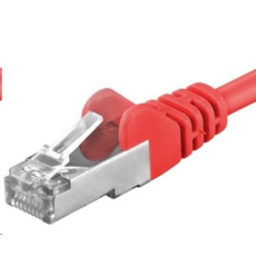 PREMIUMCORD Patch kábel CAT6a S-FTP, RJ45-RJ45, AWG 26/7 5m červený PREMIUMCORD Patch kábel CAT6a S-FTP, RJ45-RJ45, AWG 26/7 5m červený