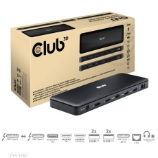 Club3D Dokovací stanice Thunderbolt 4, 12v1