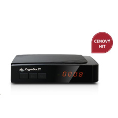 AB-COM SET TOP BOX CryptoBox 2THD DVB-T2/C terestriálny/káblový prijímač