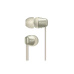 SONY bezdrátová stereo sluchátka WI-C310, zlatá