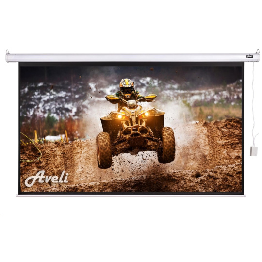 Elektrické projekční plátno AVELI, 406x305 (16:9) 200" Elektrické projekční plátno AVELI, 406x305 (16:9) 200"