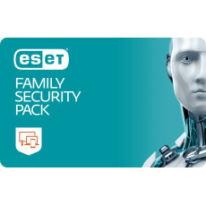 ESET Family Security Pack pre  8 zariadenia, predĺženie licencie na 2 roky