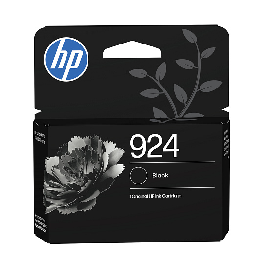 HP 924 BlackOriginal Ink Cartridge (500 pages)
