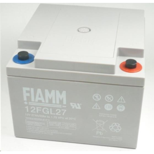 Batéria - Fiamm 12 FGL27 (12V/27Ah - M5), životnosť 10 rokov