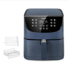 Cosori CP158-AF PREMIUM – 5.5L horkovzdušná fritéza + 5x špíz a gril. rošt, blue Cosori CP158-AF PREMIUM – 5.5L horkovzdušná fritéza + 5x špíz a gril. rošt, blue