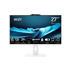 MSI PC AiO PRO AP272P 14M-606XEU, i5-14400, 27" FHD, Anti-Glare, Non-touch, 8GB, 512GB SSD, N/A, No OS, White MSI PC AiO PRO AP272P 14M-606XEU, i5-14400, 27" FHD, Anti-Glare, Non-touch, 8GB, 512GB SSD, N/A, No OS, White