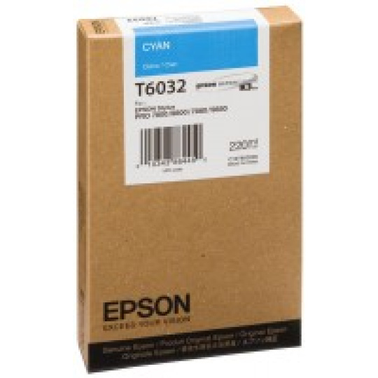 Atramentová tyčinka EPSON Stylus Pro 7800/7880/9800/9880 - azúrová (220 ml)