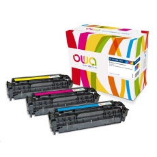 OWA Armor toner pre HP Color Laserjet Pro300 M351, M375, Pro400 M451, M475, 3x2600 strán, CF370AM, C+M+Y OWA Armor toner pre HP Color Laserjet Pro300 M351, M375, Pro400 M451, M475, 3x2600 strán, CF370AM, C+M+Y