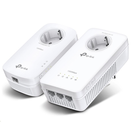 TP-Link TL-WPA8631PKIT OneMesh/EasyMesh WiFi5 průchozí powerline set (AC1200,AV1300,2,4GHz/5GHz,3xGbELAN)